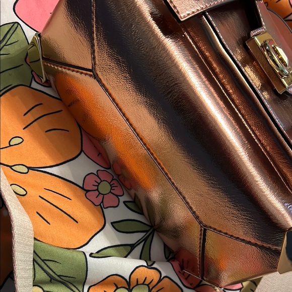 Michael Kors Rose Gold Satchel - Picture 6 of 9